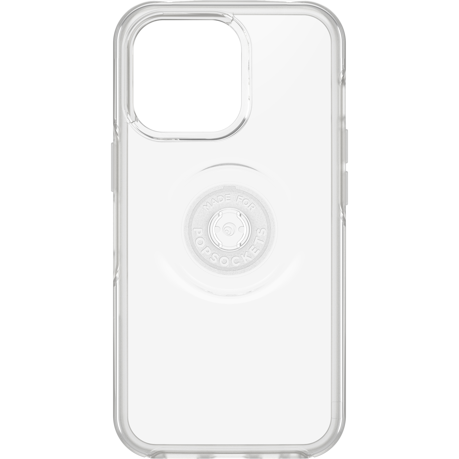 OtterBox Otter + Pop Symmetry Series Clear for Apple iPhone 13 Pro, Clear Pop